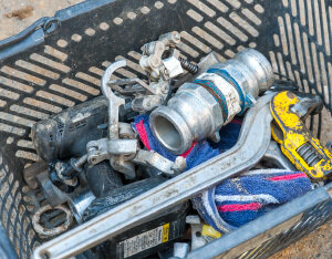 ガス配管工事イメージ・工具